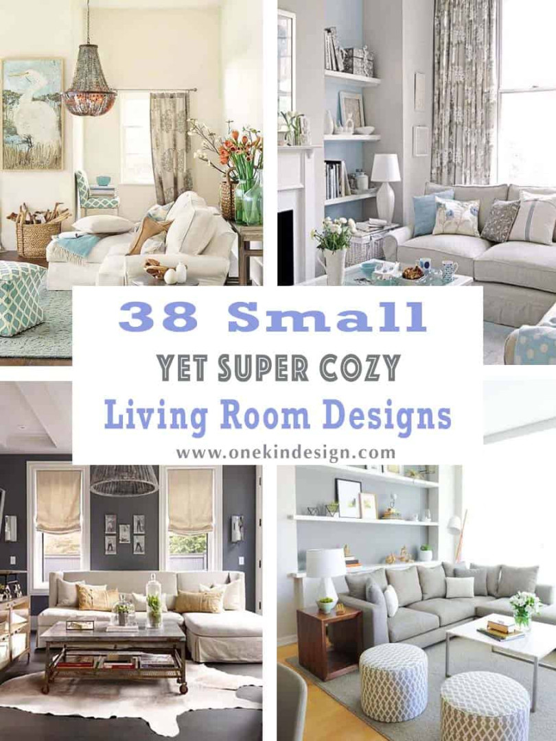 Small Yet Super Cozy Living Room Designs